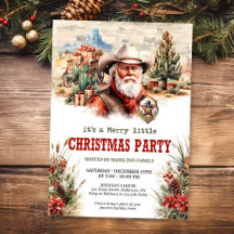 Western Xmas - Yuletide Yeehaw! Wild Wild West