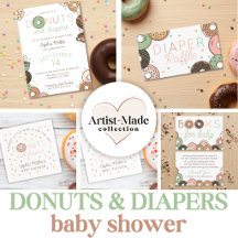 Donuts and Diapers Brunch Baby Shower