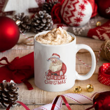 Merry Christmas Personalized Coffee Mug Gifts 