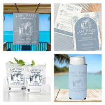 Last Toast On The Coast Beach Bachelorette Party