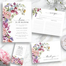 Colorful Love Is In Bloom Floral Bridal Shower