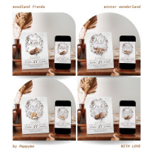 Baby it's Cold Outside Winter Woodland Baby Shower