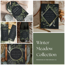 Winter Meadow Wedding