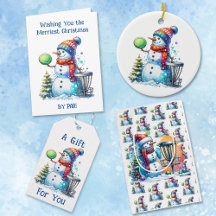Disc Golf Themed Christmas Gifts and Cards
