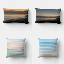 Throw Pillows With Beach Themed Designs 