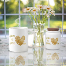 Born to Shine - White Gold