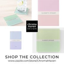 Modern Pastel Color Block Business Accessories