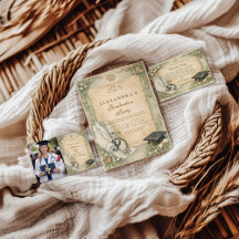 Elegant Veterinary White Coat Graduation Party