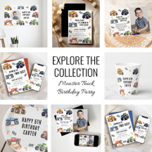 Monster Truck Birthday Party