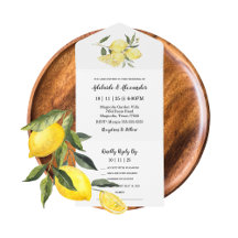 Mediterranean Lemon Wedding Collection