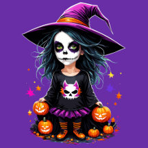 Cute Adorable Kawaii Halloween Witch