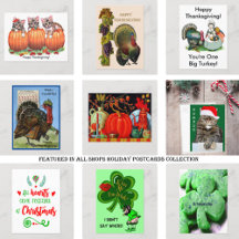 All Shops Holiday Postcards 
