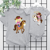 Cute Cowgirl - Baby and Kids Clothes