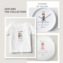 We Are Children Of The King Cute Illustrations