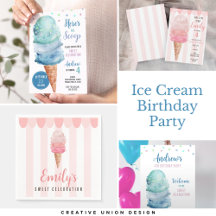 Ice Cream Cone Birthday Party - Here's the Scoop