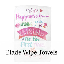 Figure Skating Blade Wipe Towels
