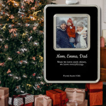 MODERN BLACK ORNAMENT