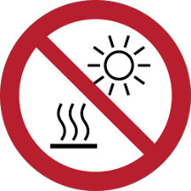 ISO 7010 Prohibition Sign Stickers