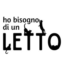Ho Bisogno Di Un Letto (con gatti neri)