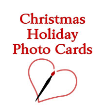 Christmas Holiday Photo Card Sets