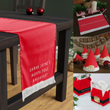 North Pole Breakfast Festive Tableware