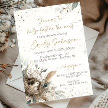Nesting Woodland Neutral Baby Shower
