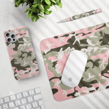 Pink and Green Camouflage Collection