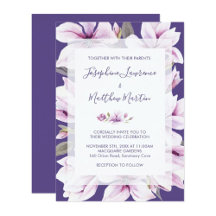 Magnolia Violet Wedding Collection