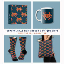 Coastal Crab Crustacean home decor & living