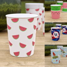 Summer Party Paper Cups