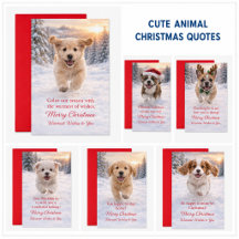 Cute Animal Christmas Quotes