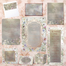 Elegant Floral Autumn Wedding