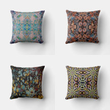 Throw Pillows With Abstract Designs 