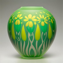 Wall art abstract "Echo of light in glass"