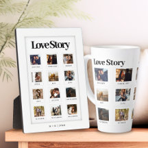 Couples Love Story Personalized Photo Gift Ideas