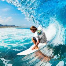 Hawaiian Surfing Rash Guards and Skateboards