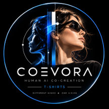 COEVORA — Human AI Co-Creation T-Shirts