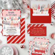 Baby its cold outside Winter theme baby shower