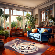 Art and Music Rugs