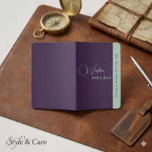 Stylish and Durable Passport Holder Collection