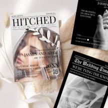 Magazine & Newspaper Style Wedding