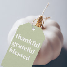 Thankful Grateful Blessed   Thanksgiving Quote