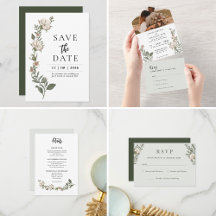 Wedding Inviation Collection - Nature's Naptials