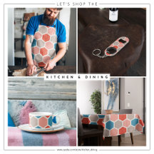 Multicolor Hexagon Shapes Pattern