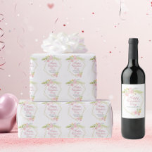 Pretty Pink Floral Valentine's Day Party