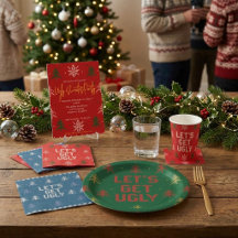 Ugly Sweater "Let's Get Ugly" Holiday Collection