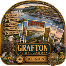 Grafton Illinois Postcards/Gifts