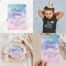 Cloud Nine Dreamy Sky 9th Birthday Party