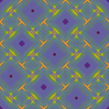 Purple Abstract Designs for Dog Mom