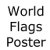 World Flags Poster